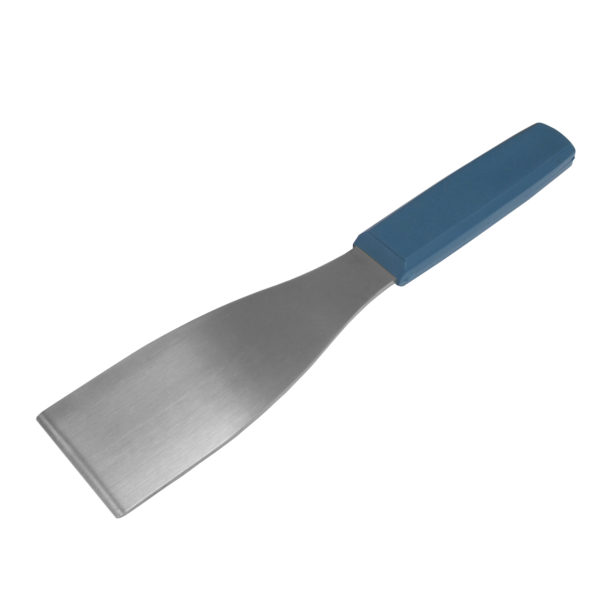 spatule manche bleu détectable lame inox