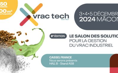 Une première : CASSEL France s’expose au salon VRAC TECH du 3 au 5 décembre 2024