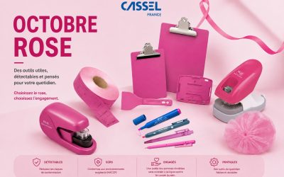 Affichez votre soutien en choisissant des produits détectables roses !